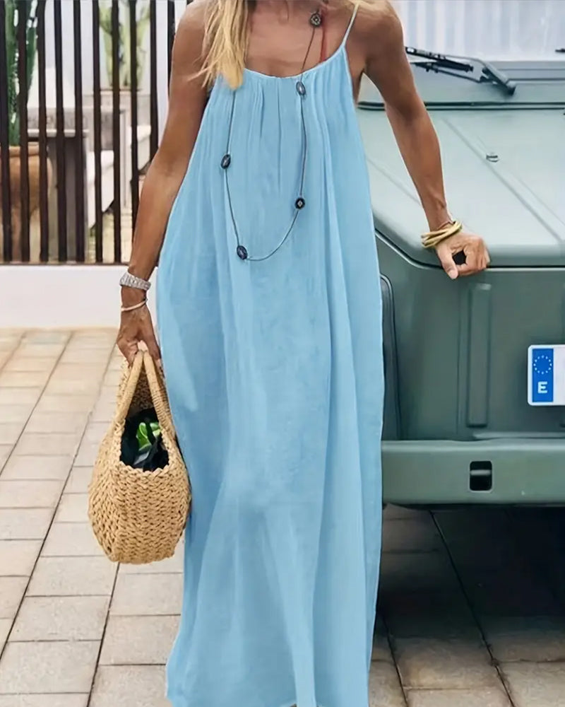 Luna Flowy Maxi Dress