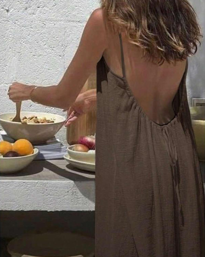 Luna Flowy Maxi Dress