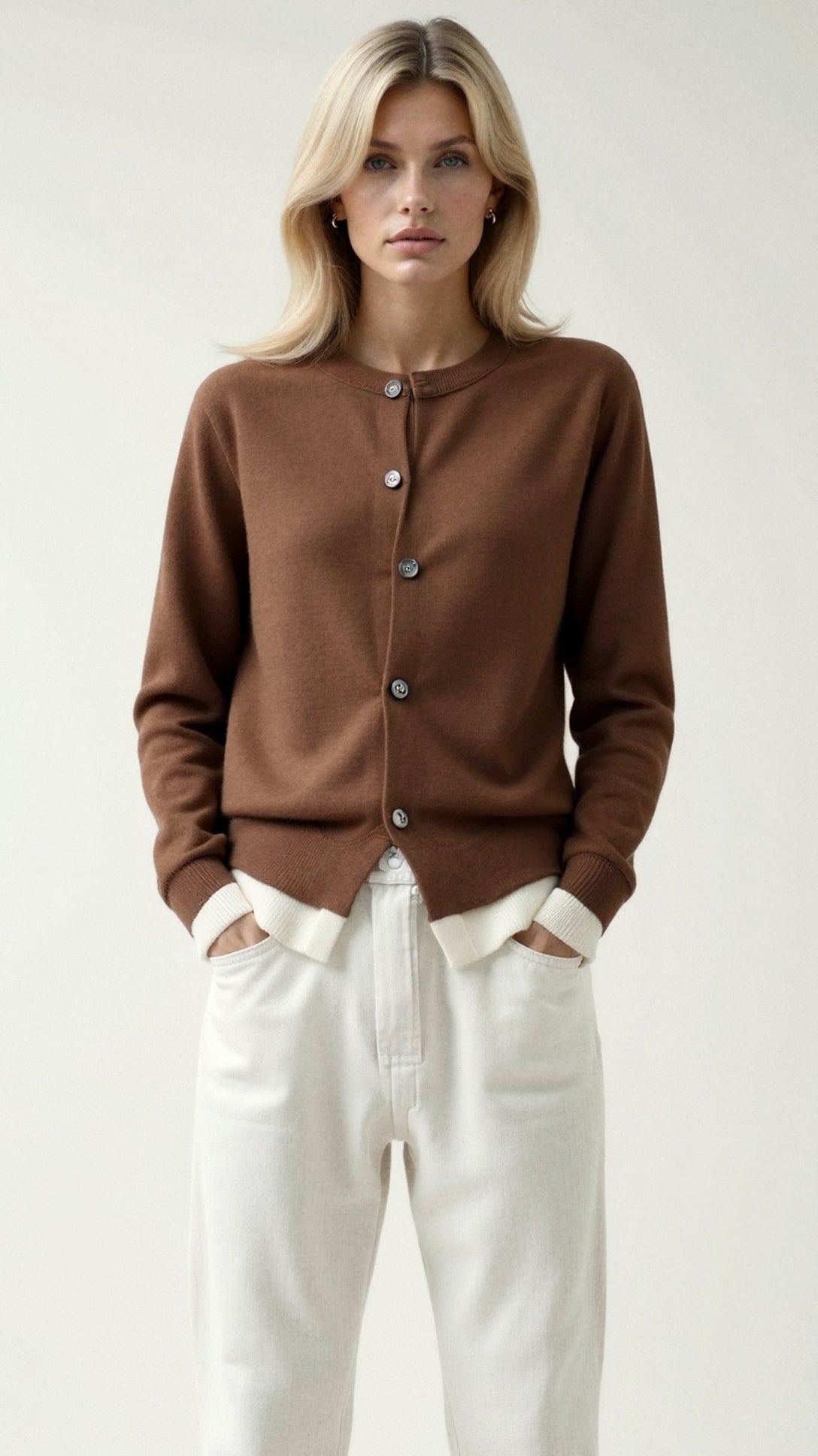Wynona Cropped Knit Cardigan 4