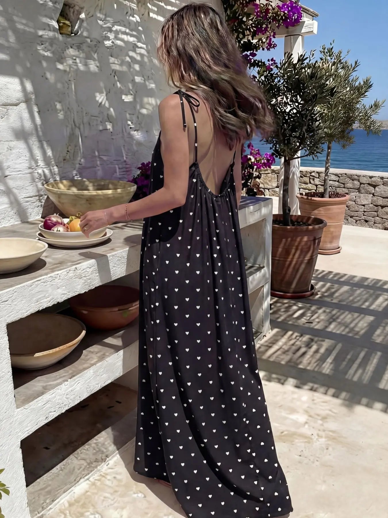 Luna Flowy Maxi Dress