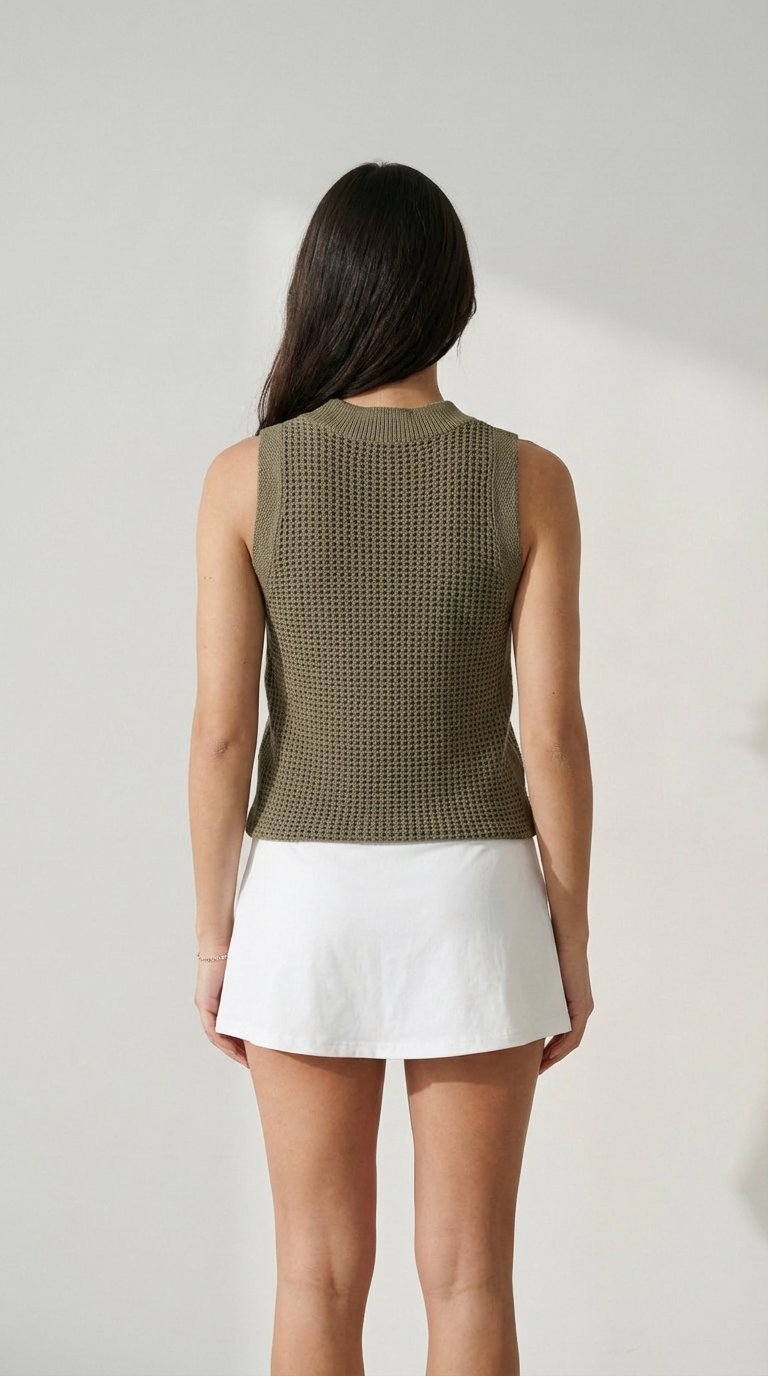 Sahara Knit Sleeveless Top