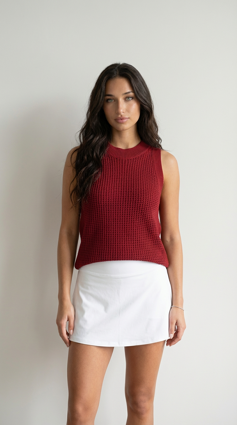 Sahara Knit Sleeveless Top