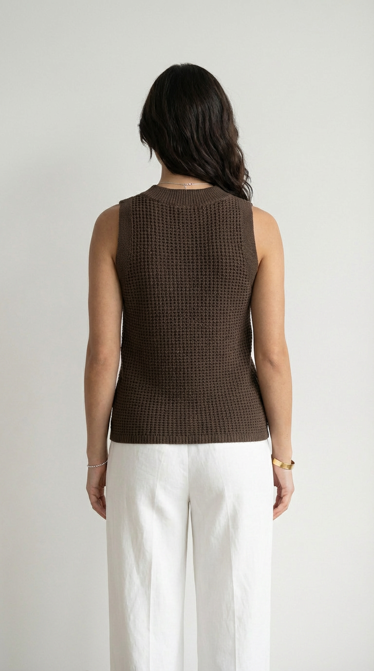 Sahara Knit Sleeveless Top