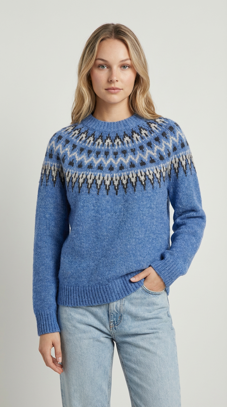 Viorica Classic Fair Isle Sweater