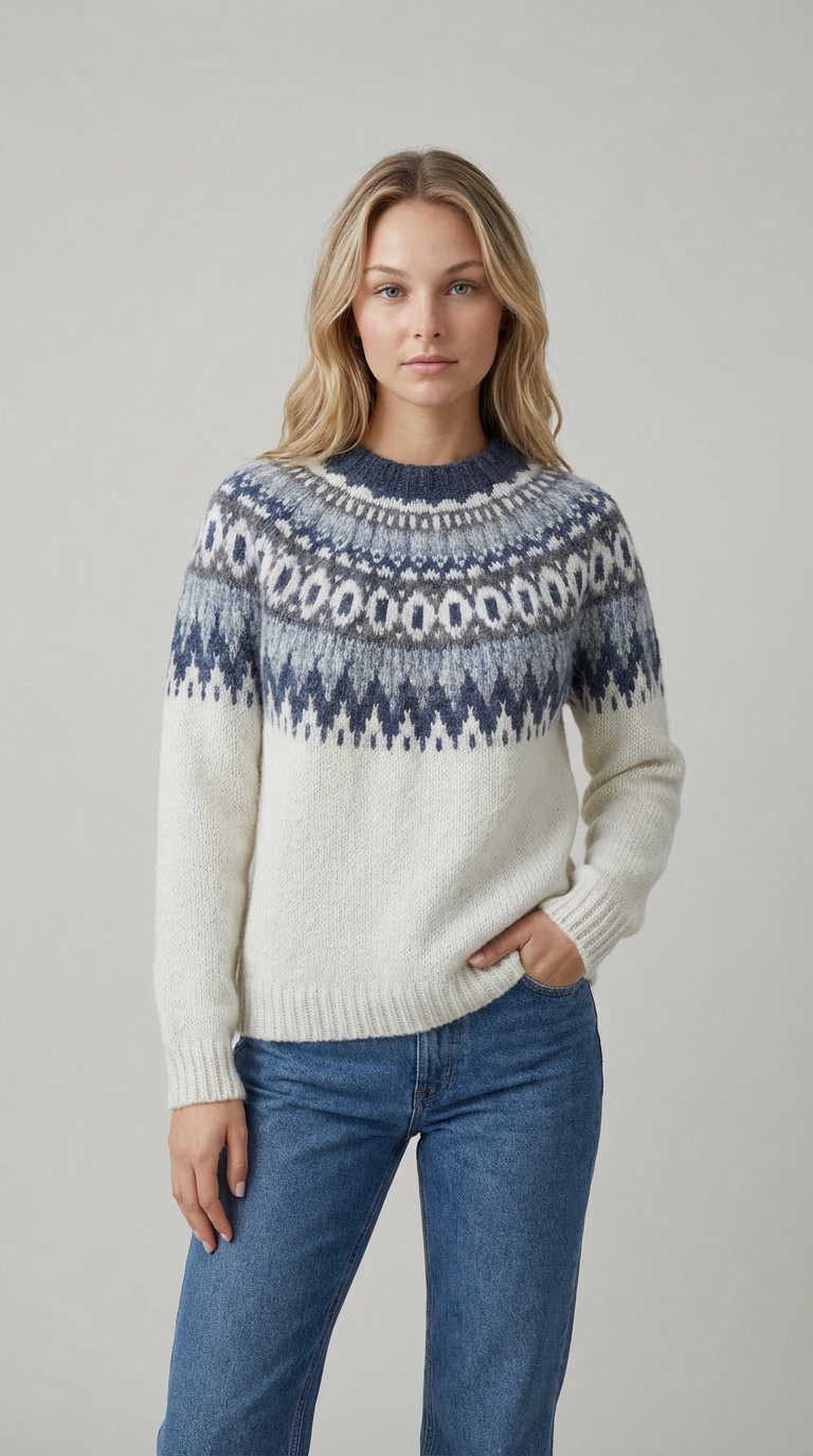 Viorica Classic Fair Isle Sweater