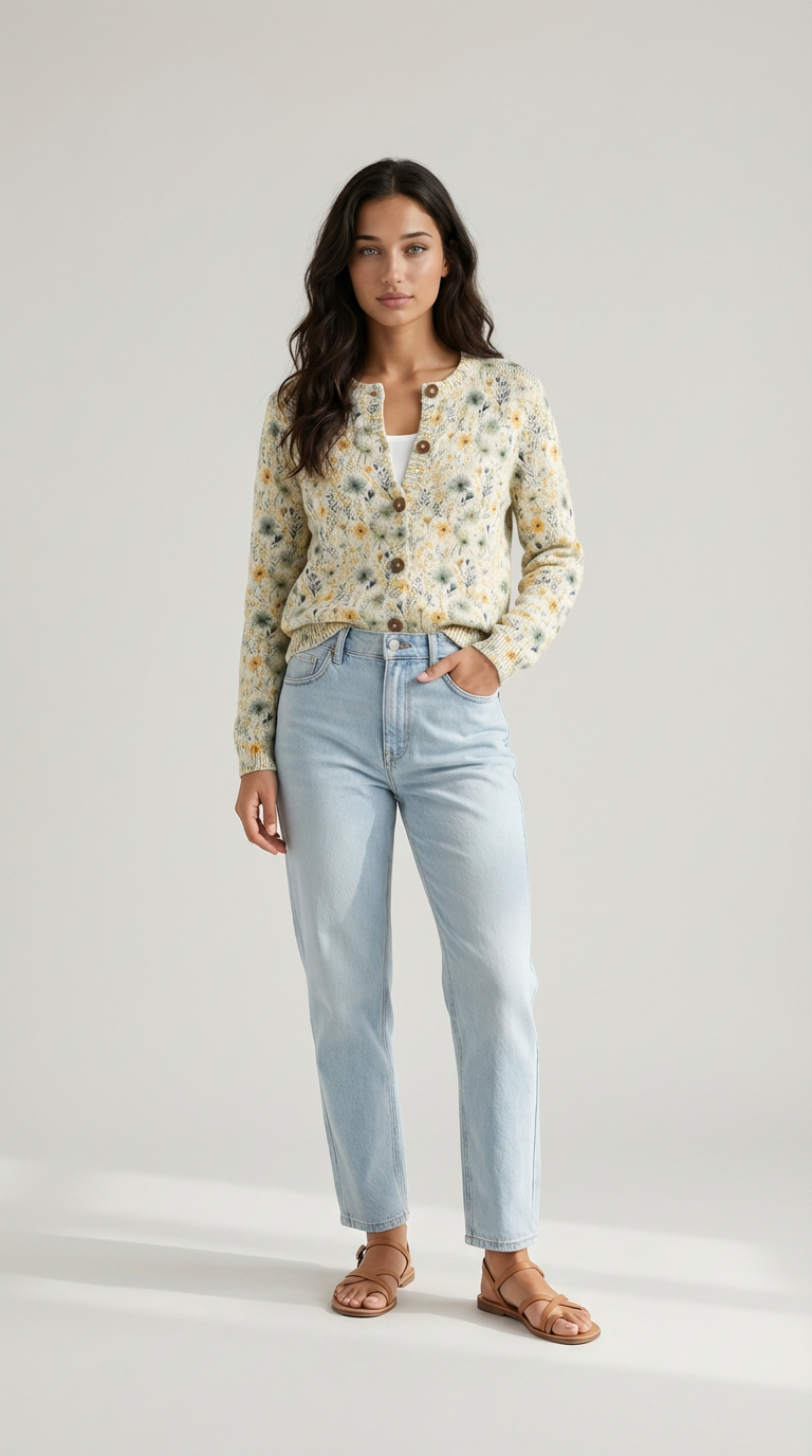 Nicolette Comfortable Cardigan