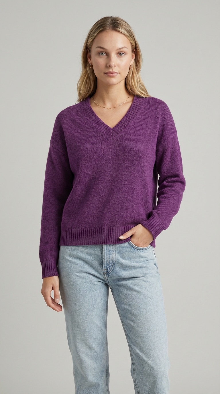 Ramona Textured Knit Sweater