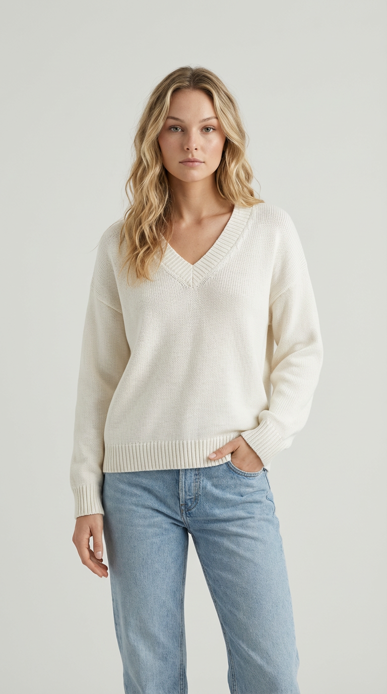Ramona Textured Knit Sweater