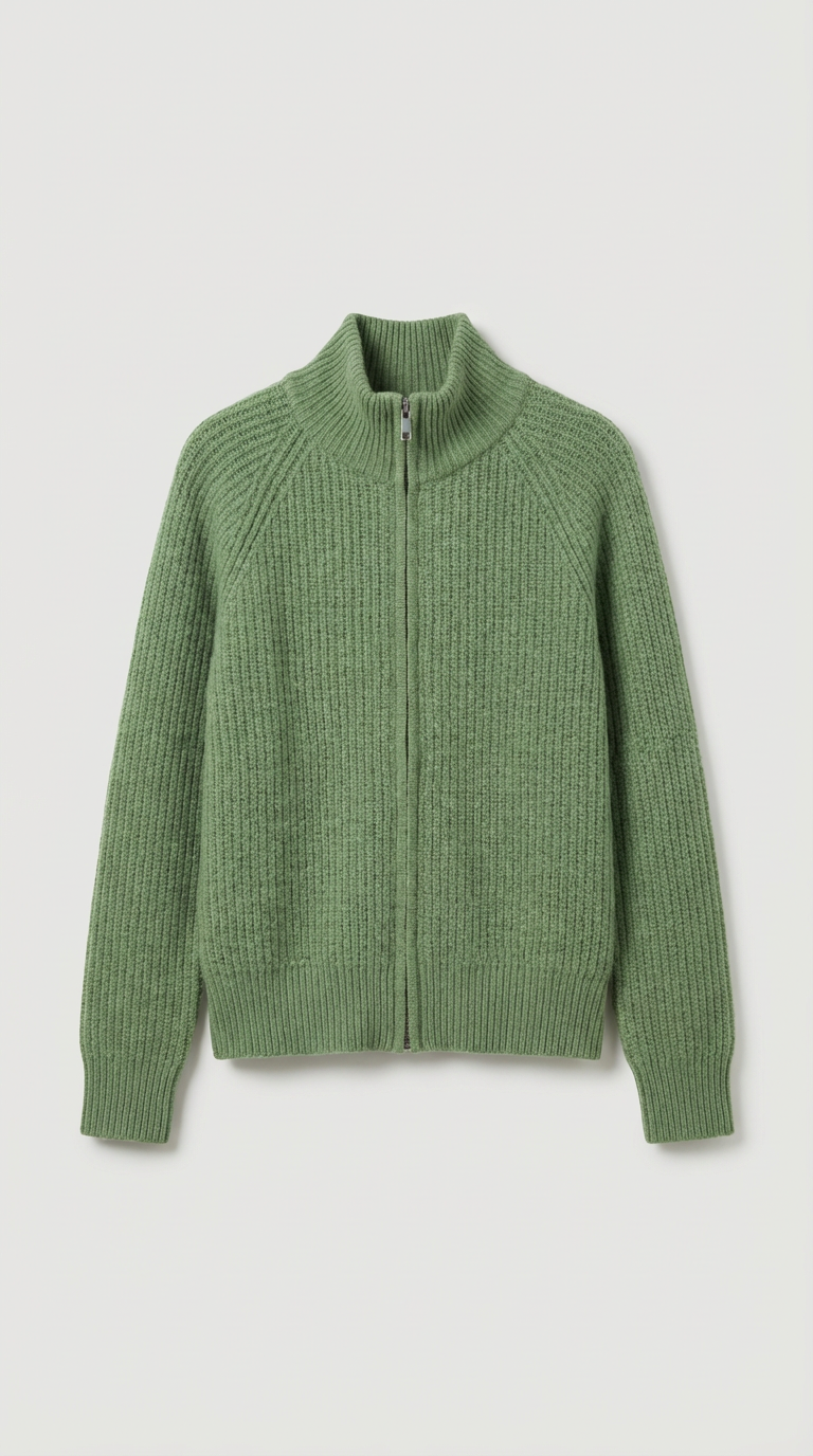 Emma Knitted Full-Zip Cardigan