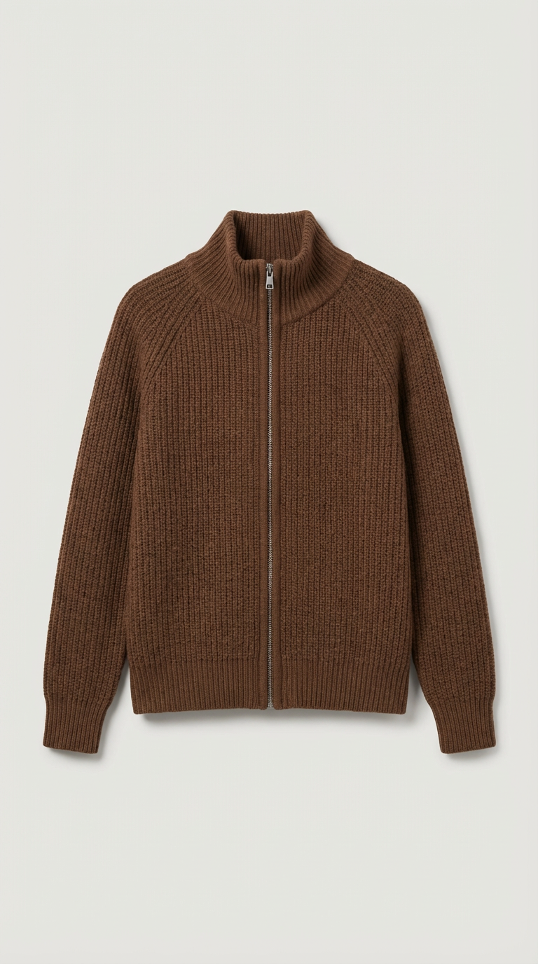 Emma Knitted Full-Zip Cardigan