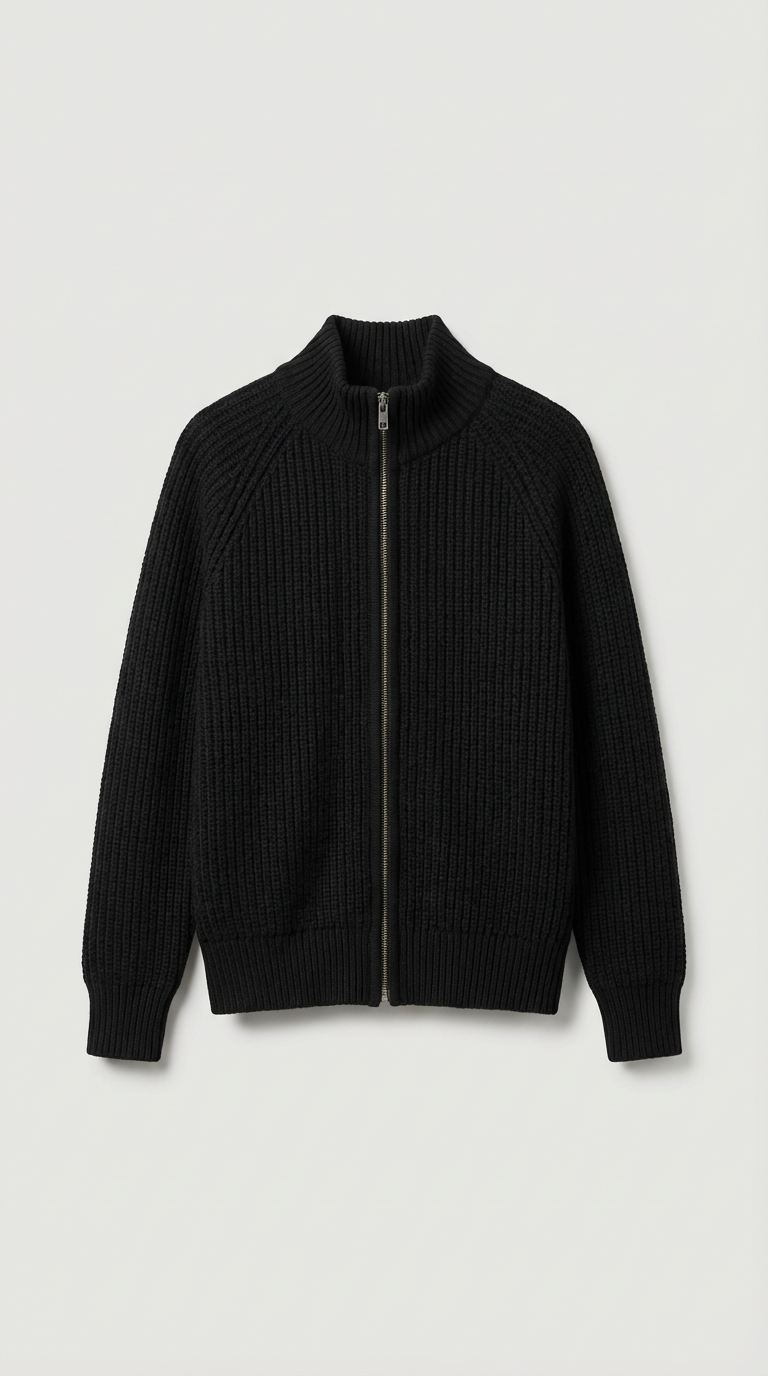 Emma Knitted Full-Zip Cardigan