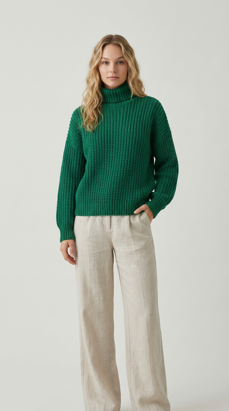 Larissa Oversized Chunky Knit Sweater