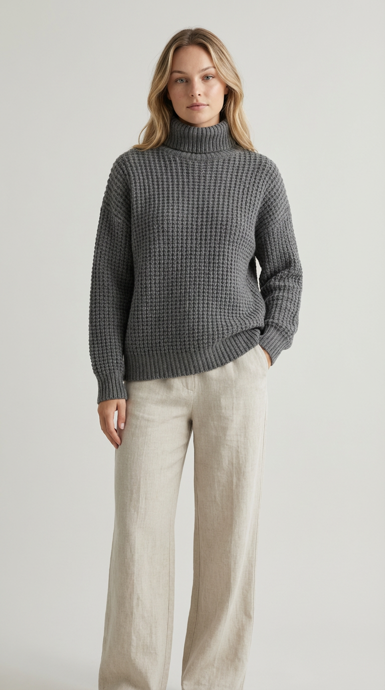 Larissa Oversized Chunky Knit Sweater