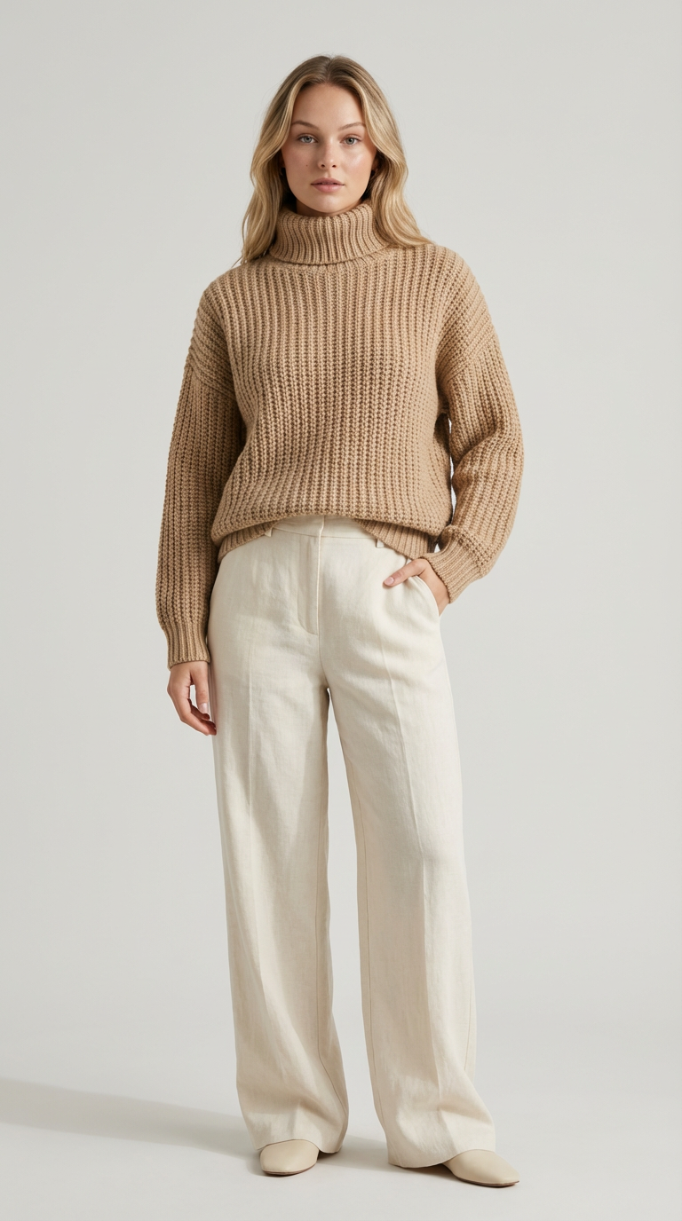 Larissa Oversized Chunky Knit Sweater
