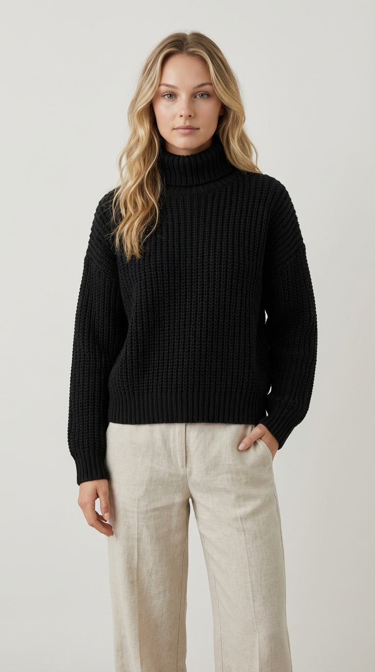 Larissa Oversized Chunky Knit Sweater