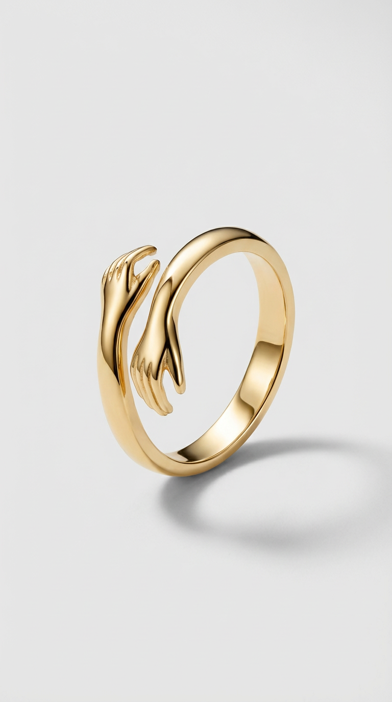 Amara Embrace Gold Ring