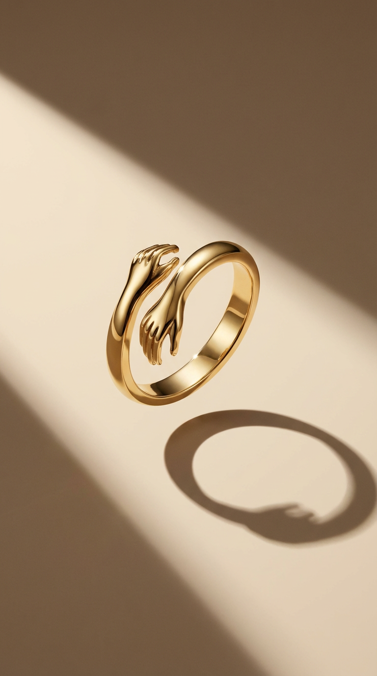 Amara Embrace Gold Ring