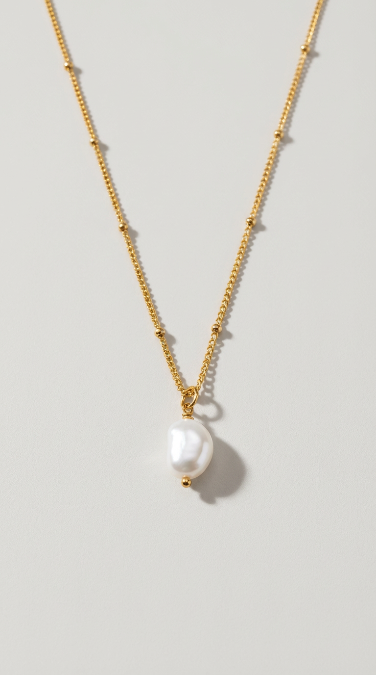 Liora Natural Stone Pendant Necklace