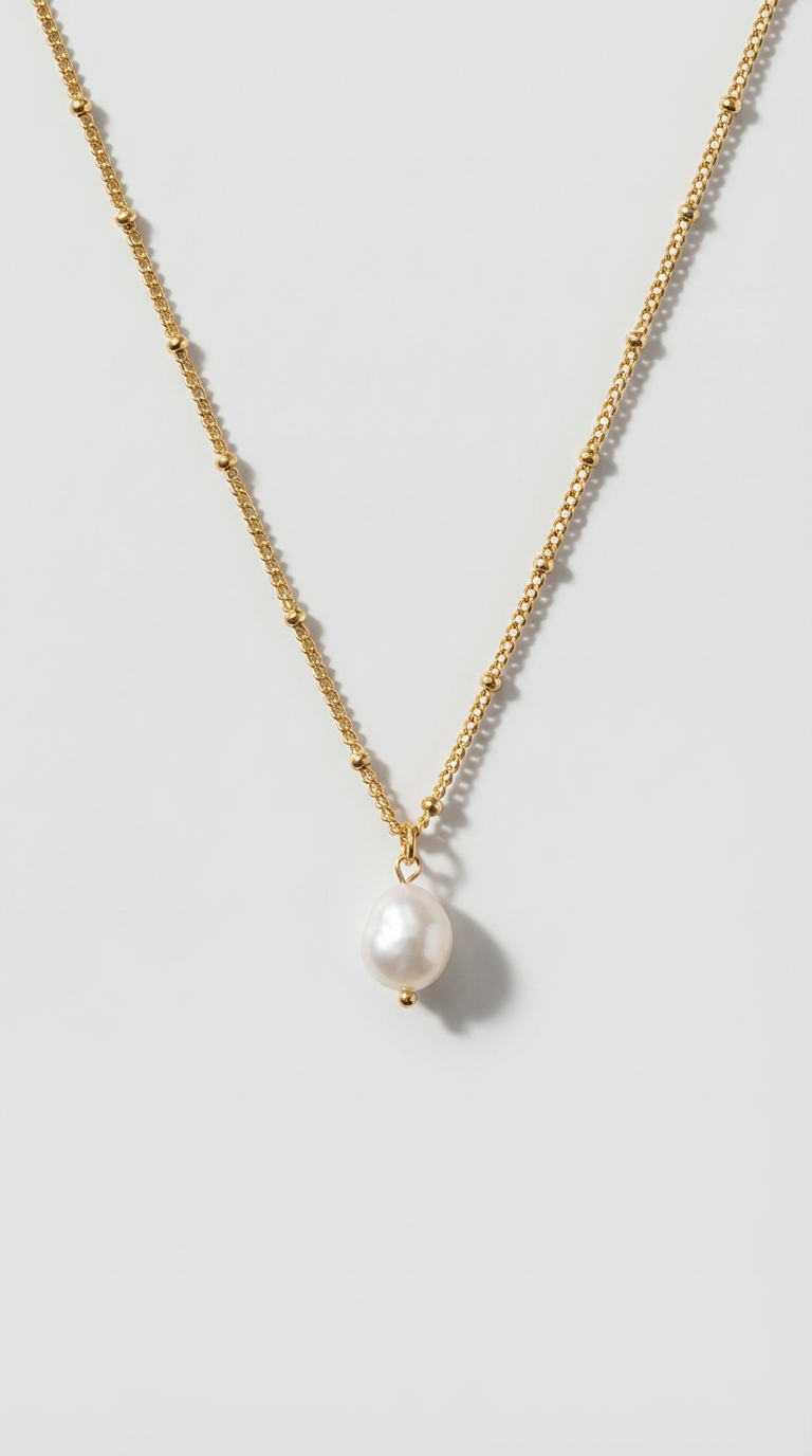 Liora Natural Stone Pendant Necklace