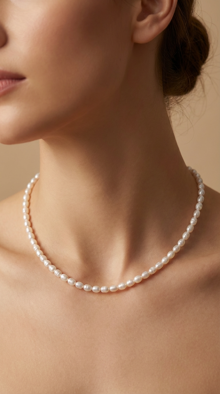 Marina Freshwater Pearl Choker