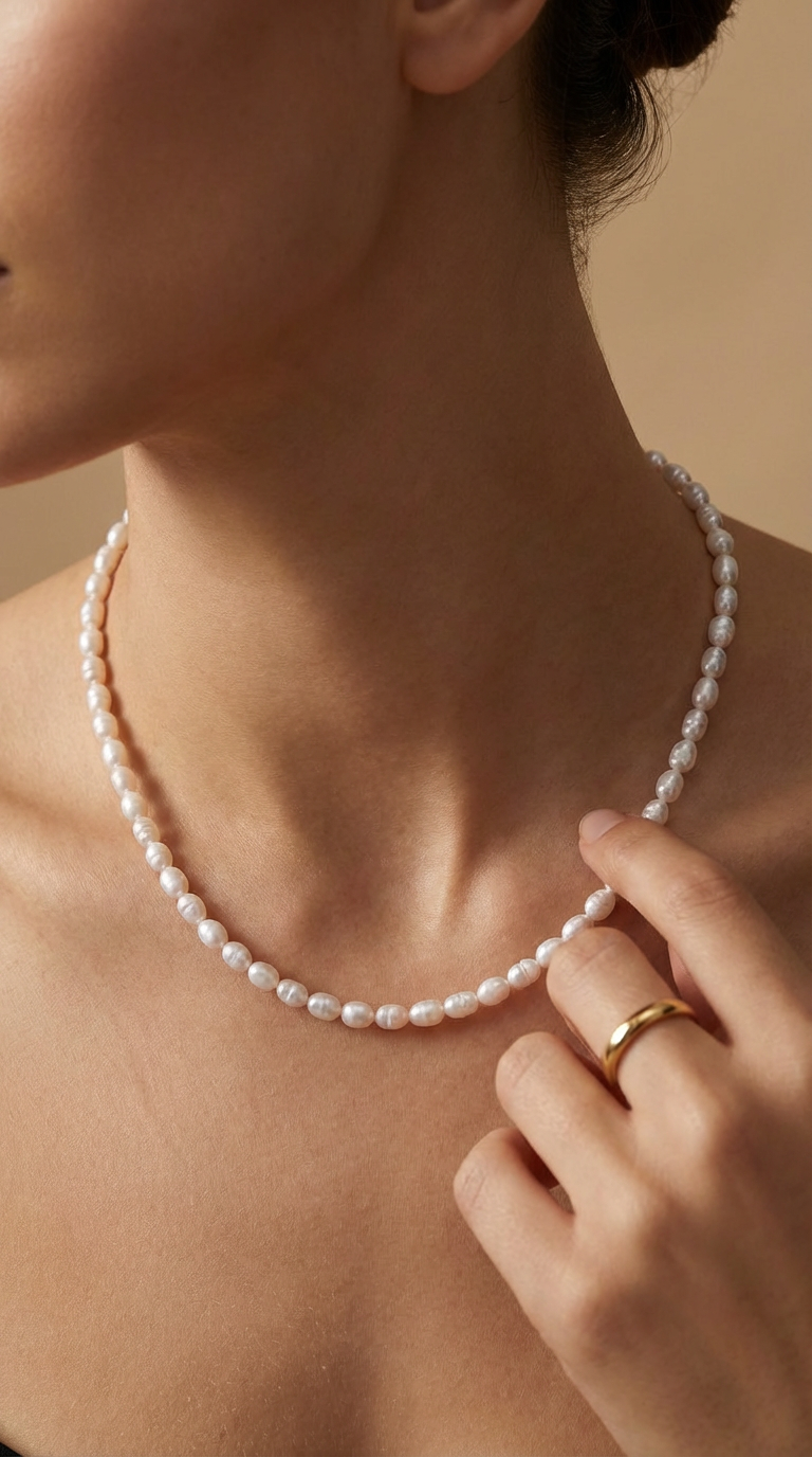 Marina Freshwater Pearl Choker
