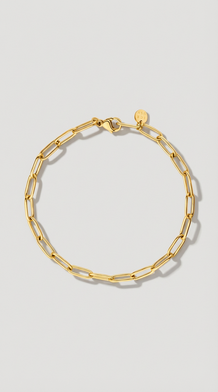 Charlotte Gold Chain Bracelet
