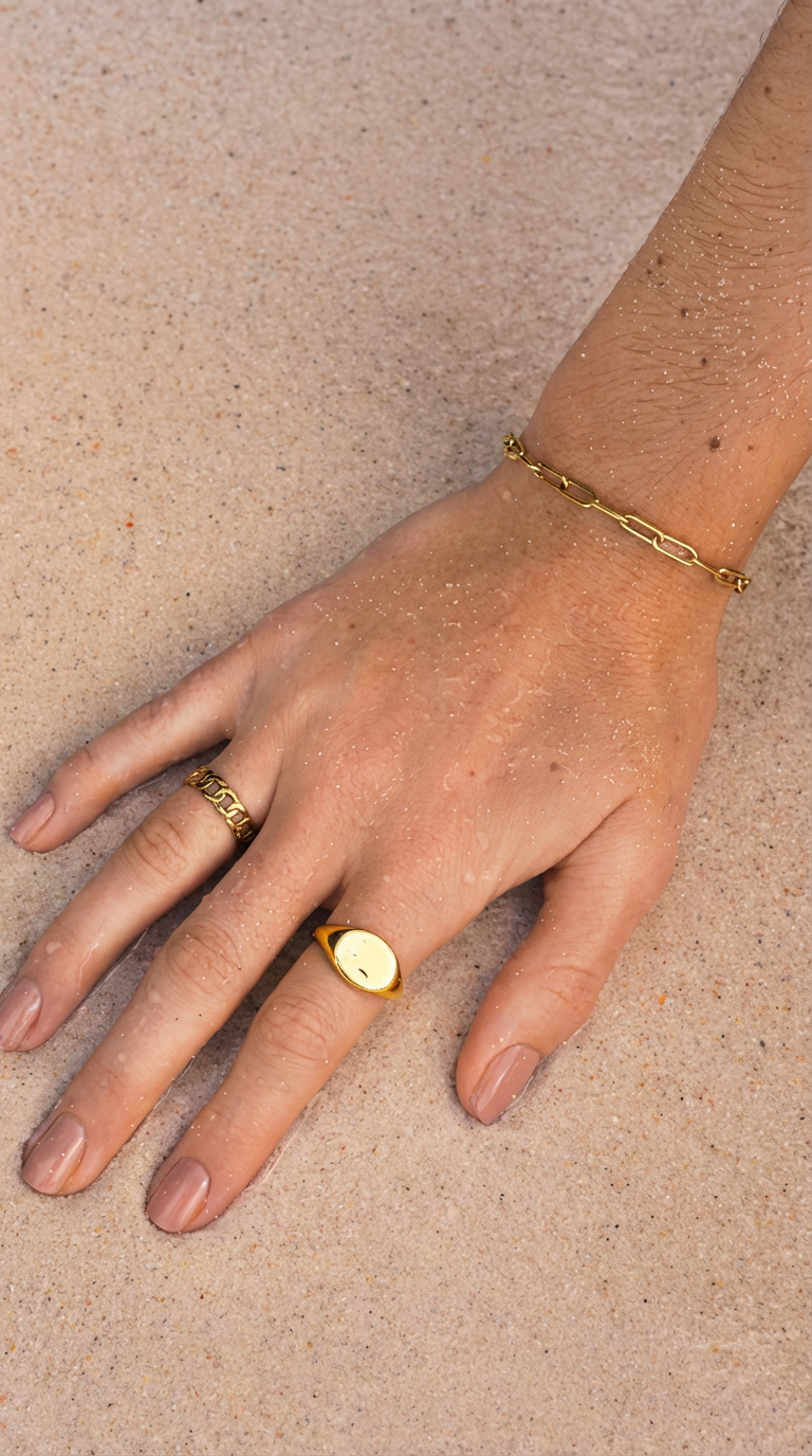 Charlotte Gold Chain Bracelet