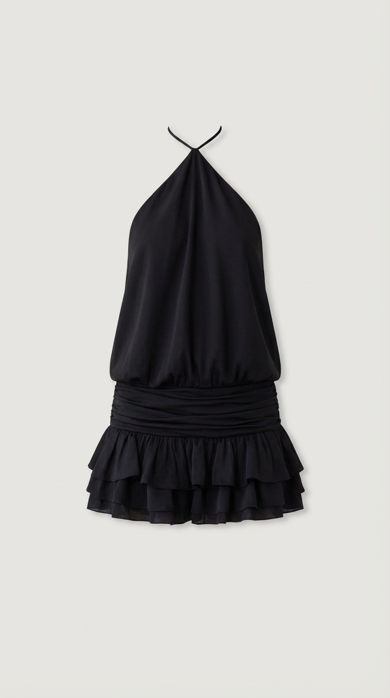 Naomi Halter Mini Dress
